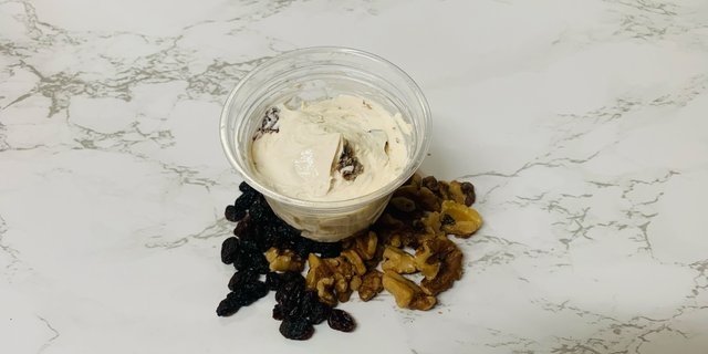 Walnut Raisin Cream Cheese