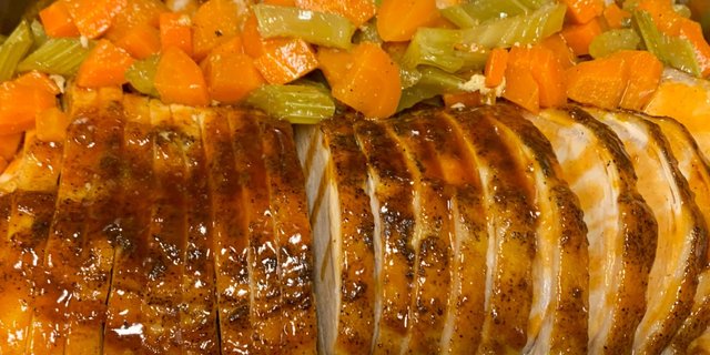 Maple Glazed Chicken or Pork