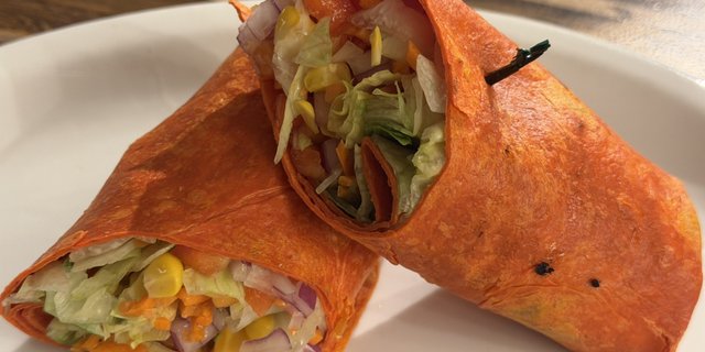 Curry Veggie Wrap