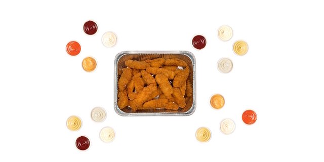100pc Chicken Strip Party Platter