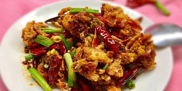 Sichuan-Style Soft Crab