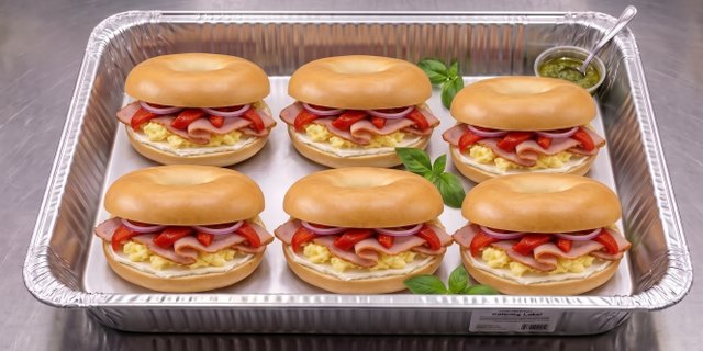 Western Bagel Sandwich