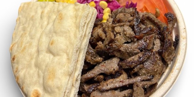 Beef Shawarma + Rice Bowl