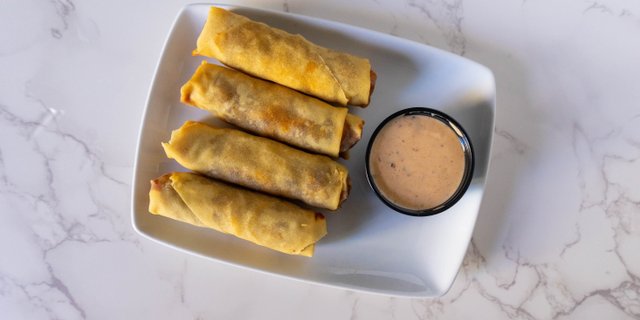 Steak & Cheese Spring Rolls