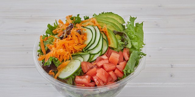 Individual Mixed Green Salad
