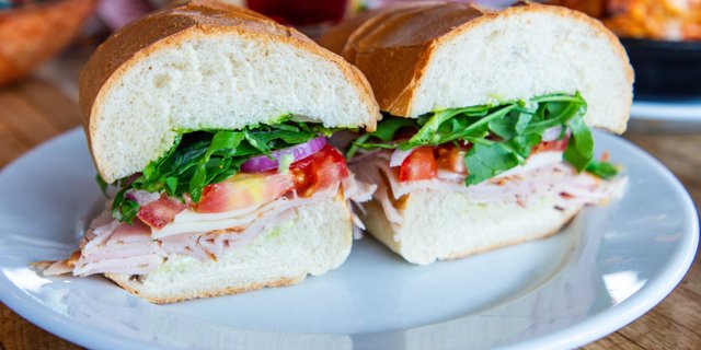 Turkey Pesto Sandwich