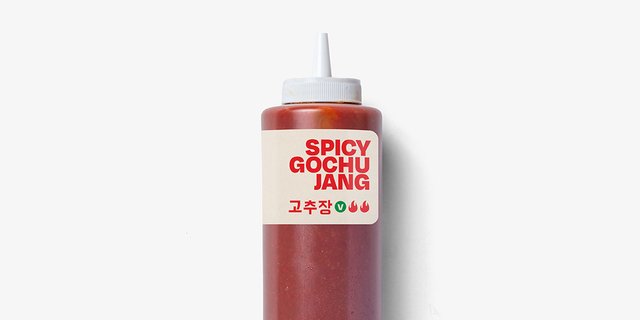 Spicy Gochujang Sauce Bottle
