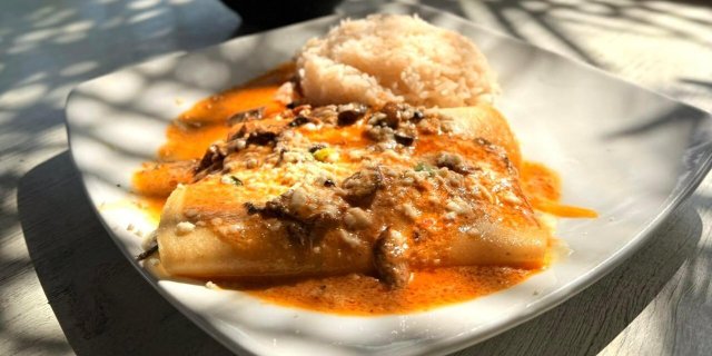 Spinach Enchiladas