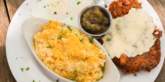 Chicken Fried Steak & Eggs