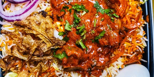 Goat Dum Biryani
