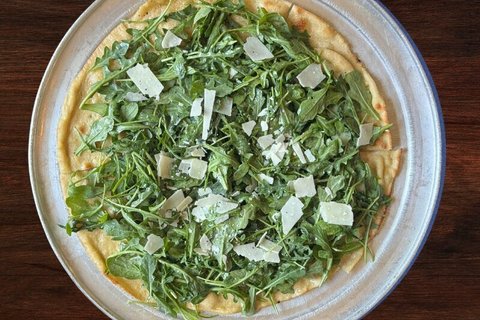 Arugula Salad Pizza