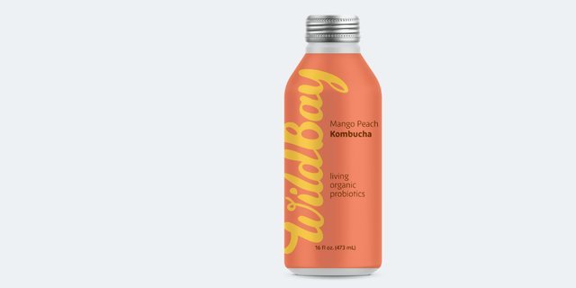 Wild Kombucha Mango Peach