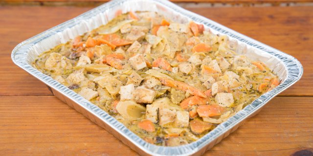 Vegan Tofu Stroganoff