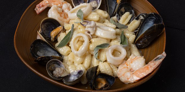 Seafood Cavatelli