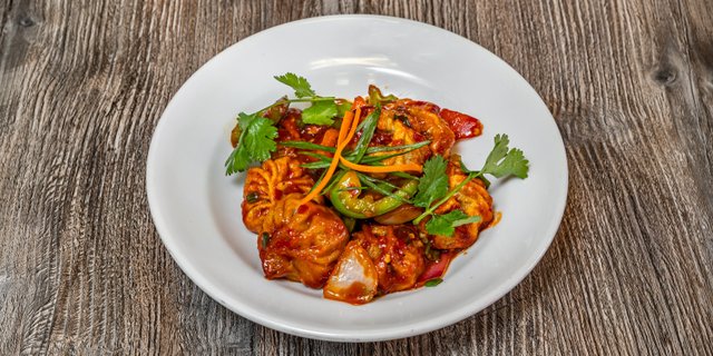 Chilli Chicken Momo