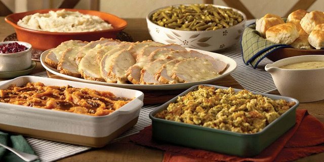 Turkey & Dressing Buffet w/ Three Sides