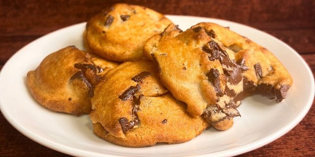 Half Baked Chocolate Chip Cookies