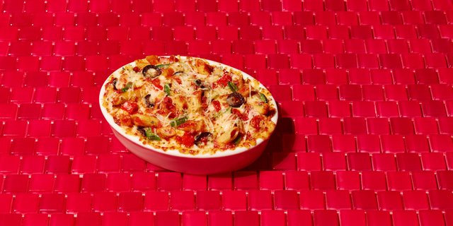 Oven-Baked Veggie Pasta