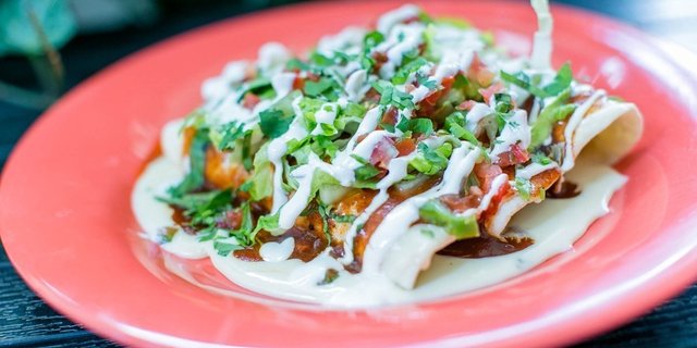 Grilled Veggies Enchiladas