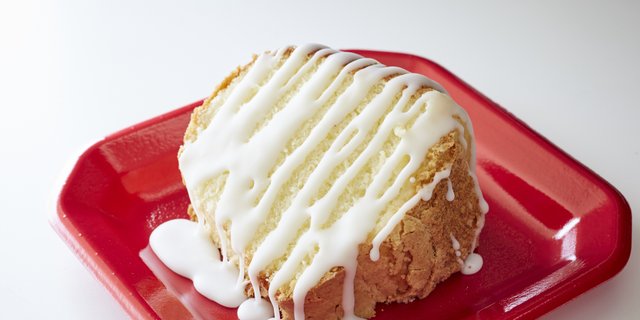 Sour Cream Pound Cake Slice