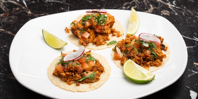 Pollo Adobado Tacos