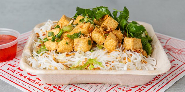 Crispy Tofu Noodles Boxed Lunch