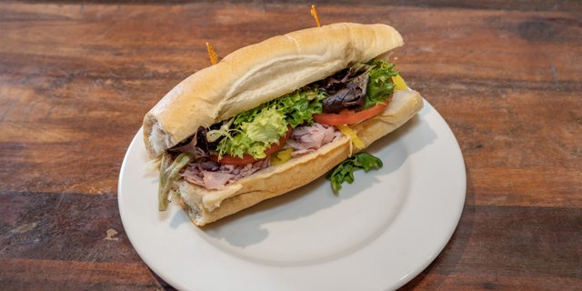 Ham & Swiss Sandwich