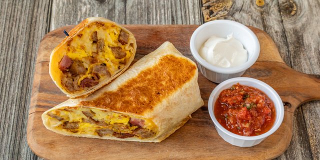 Fat Meat Lovers Burrito