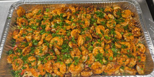 Shrimp & Andouille Sausage Platter