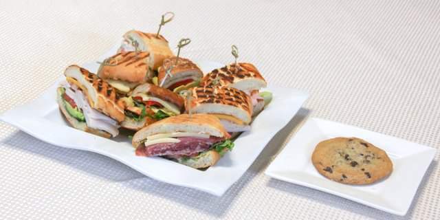 Creative Mini Sandwich Buffet