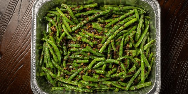 String Beans w/ Minced Pork