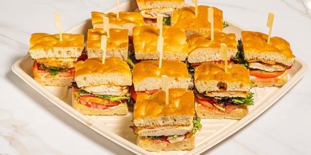 Mediterranean Chicken Sandwich Platter
