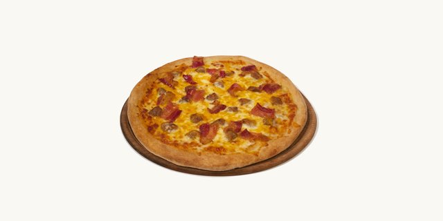 Bacon Cheeseburger Pizza