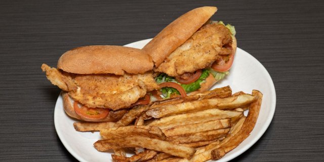 Chicken Fried Chicken Po' Boy