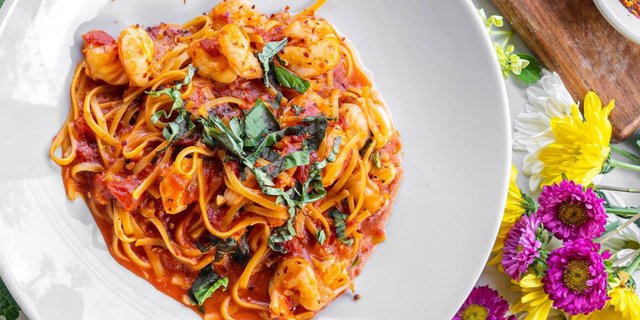 Shrimp Fra Diavlo Pasta