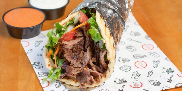 Doner Kebab Pita Sandwich
