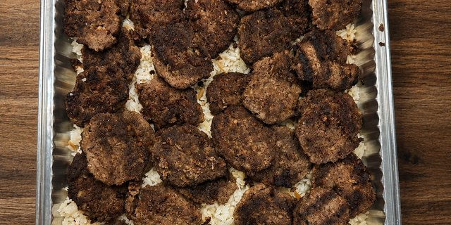 Grilled Cheese Kofte Kebab Platter