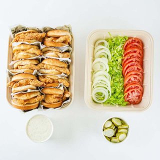 BUILD YOUR CRISPY CHICKEN