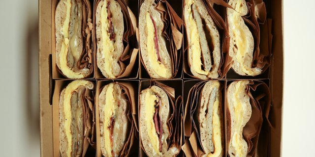Bacon, Egg & Cheese Breakfast Sandwich