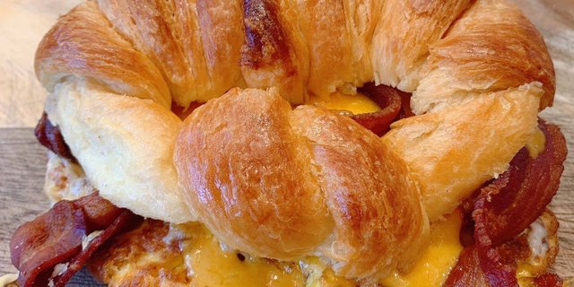 Breakfast Croissant Sandwich