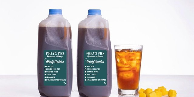 Mango Iced Tea (2-Half Gallon)