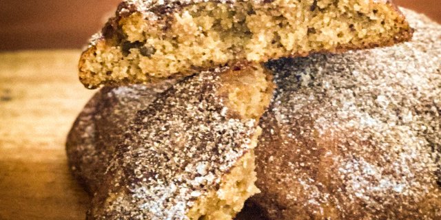 Candied Ginger-Snickerdoodle Brown Butter Cookie