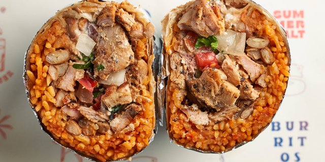 Pollo Asado Burrito