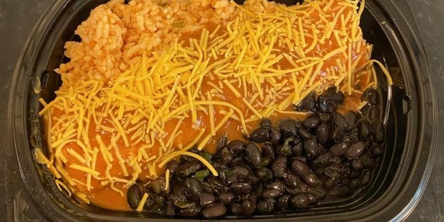 Cream Cheese & Chicken Enchilada Meal