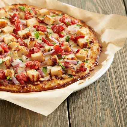 Individually Packaged Gluten-Free BBQ Chicken Pizza
