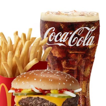 Double Quarter Pounder w/ Cheese Burger Meal