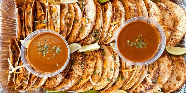 Birria Tacos Tray