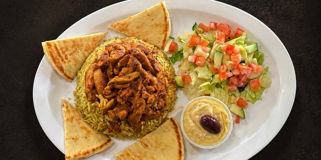 Chicken Shawarma Plate