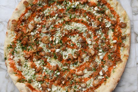 Buffalo Chicken Pizza