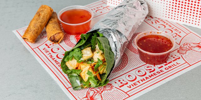 Crispy Tofu Lettuce Wrap Boxed Lunch